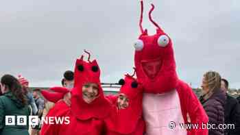 Early New Year's Day dip amid weather warning