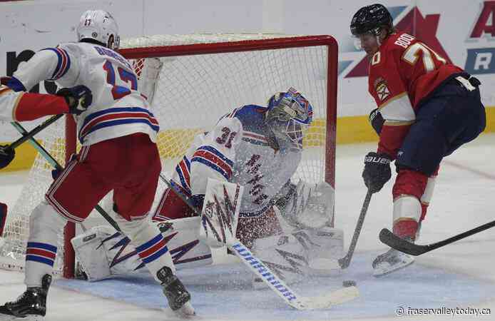 NHL roundup: Jesper Boqvist scores twice, Panthers beat Rangers 5-3