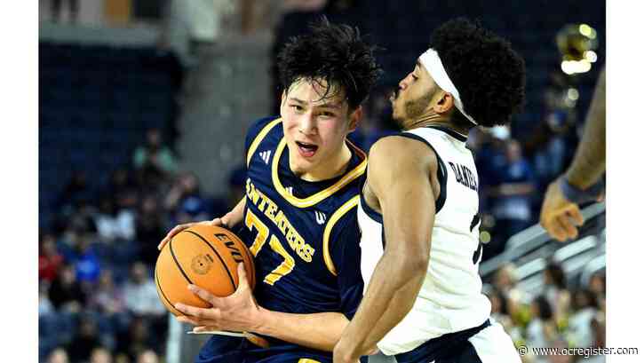 UC Irvine pulls away late to beat California Baptist