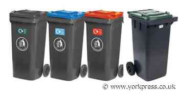 NORTH YORKSHIRE COUNCIL: Council chiefs unveil plan to harmonise bin colours