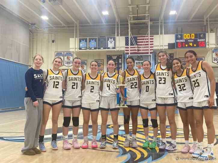 Crean Lutheran and Mater Dei girls basketball claim tournament championships