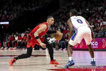 Toumani Camara en Portland weten weer wat verliezen is ondanks double-double van NBA-Belg