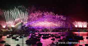 New Year's Eve celebrations kick off as the world welcomes 2025