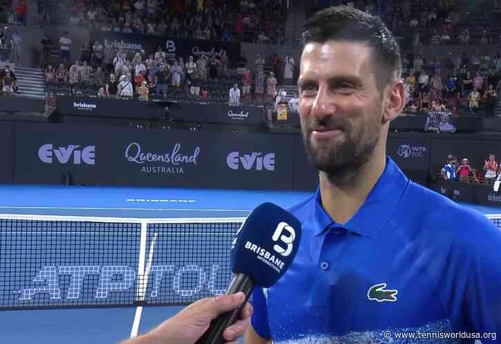 Novak Djokovic reveals how he will celebrate New Year's Eve