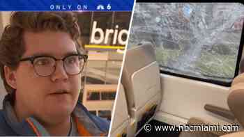 Blood and screaming: Man recalls train-fire truck crash, his 3rd aboard Brightline