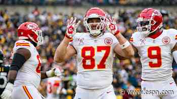 Chiefs' Kelce finishes 1st in fan Pro Bowl voting