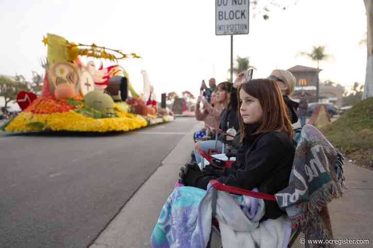 15 miles east of Pasadena, the float journey to the Rose Parade takes on a life of its own