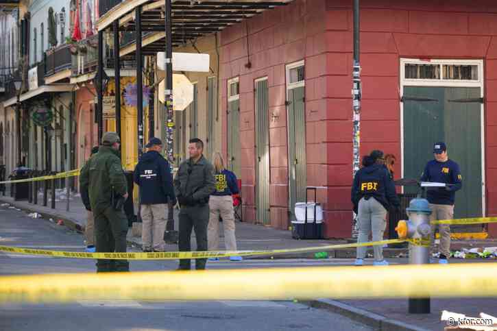 Driver rams New Year's revelers in New Orleans, killing 15; FBI doesn't believe he acted alone