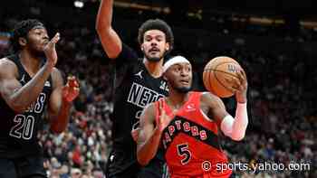 Nets drop third straight with 130-113 loss to slumping Raptors