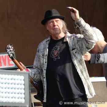 Neil Young pulls out of Glastonbury 2025