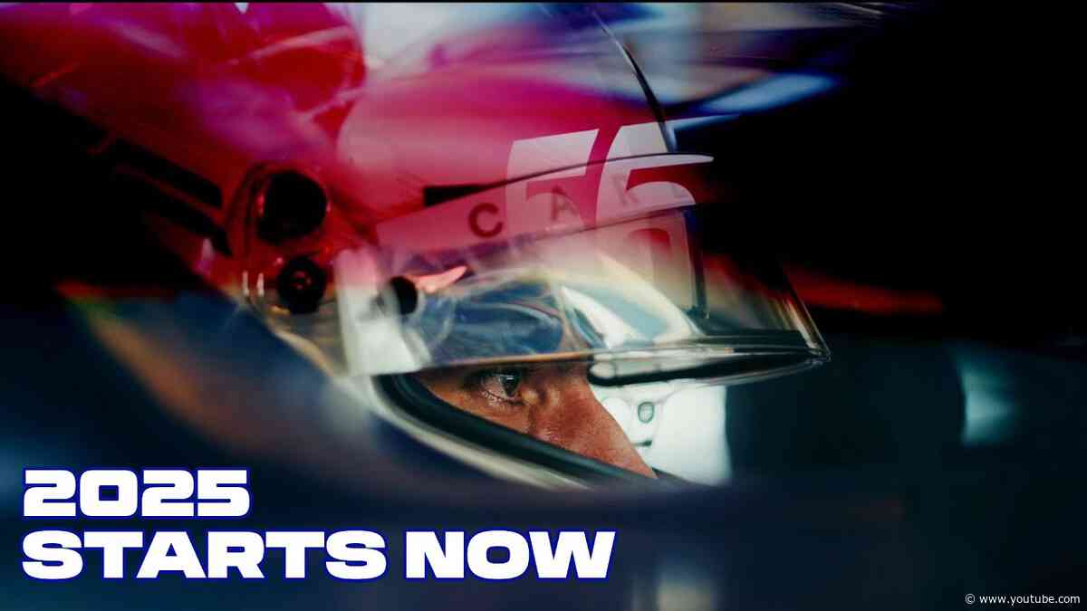 2025, THE FIGHT STARTS NOW | CARLOS SAINZ | Williams Racing