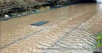 Photos show extent of flooding on railway in Culcheth as passengers thanked