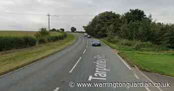 Major road was blocked after crash between two cars as heavy traffic reported