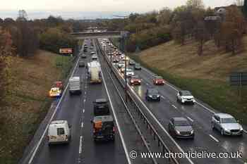 Serious A1 crash closes road for four hours as two taken to hospital