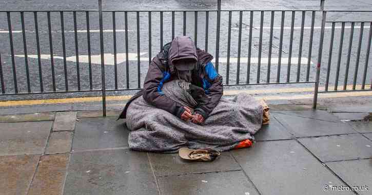 How to help a homeless person after rare cold weather health warning issued