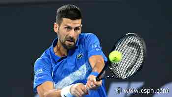 Djokovic nears 100th title, into Brisbane quarters