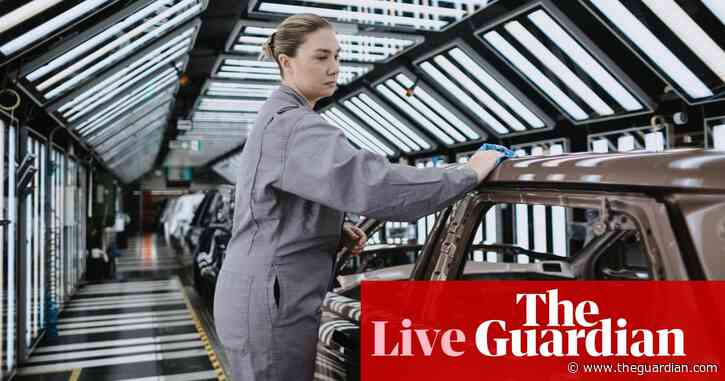 British factories suffer winter chill as government ‘dampens confidence’ – business live