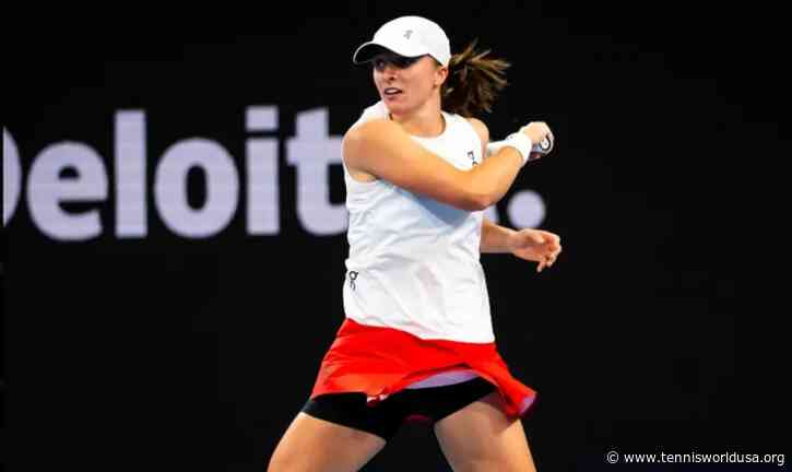 Iga Swiatek reveals what she wants to achieve at the Australian Open