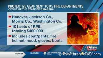 101 sets of new PPE go to 24 Kan. FDs across 3 counties