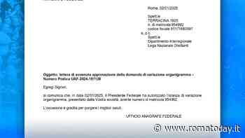 Terracina Calcio, arriva l'importante notizia dalla LND