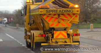 Gritters deployed on roads across Warrington as temperatures to drop to -2C