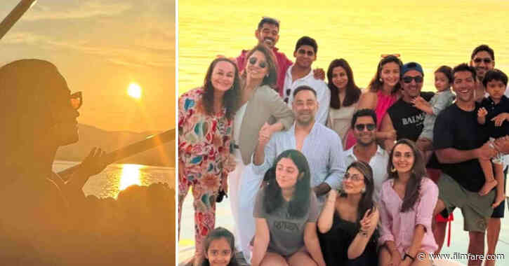 Alia Bhatt holds Raha Kapoor close as they witness a beautiful sunset