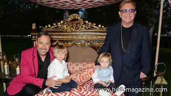 Elton John celebrates son Zachary's birthday in style - see cake