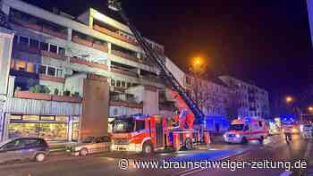 Feuerwehreinsatz in Braunschweig: Rauch in mehreren Wohnungen