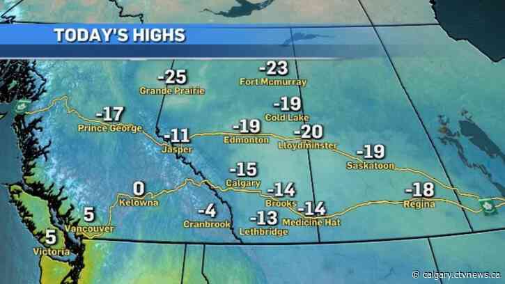 Calgary to see colder temperatures until next week