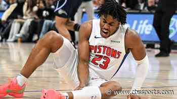 Jaden Ivey injury update: Pistons guard could miss remainder of season after breaking fibula, per report