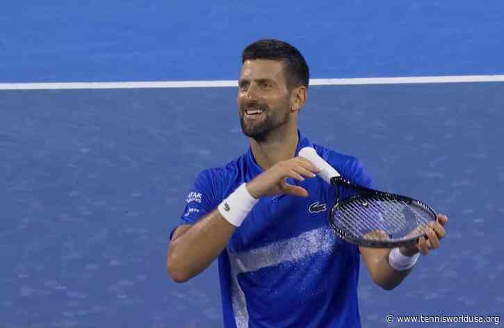 Watch: Novak Djokovic explains his violin and saxophone skills