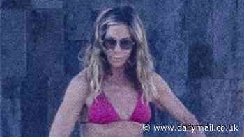 Jennifer Aniston, 55, shows off incredible body in string bikini on Cabo vacation with Jason Bateman