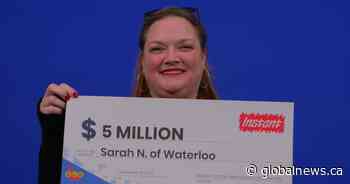 Mom of 7 wins $5M in Ontario lottery, plans to buy accessible home and a sandwich