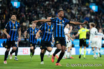 Video: Acrobatic Dumfries goal in Inter-Atalanta Super Cup