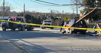 Three people hurt, including child, in crash along Tarboro Street in Raleigh