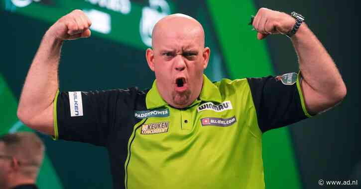 ‘Enorm trotse’ Michael van Gerwen plaatst zich voor zevende WK-finale, maar tegen wie?