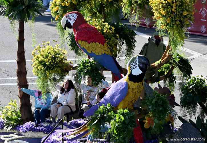 Torrance celebrates another Rose Parade float win, and a sigh of relief getting to end of route