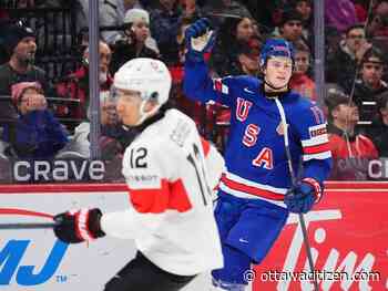 U.S. advances to World Juniors semifinals with rout of Switzerland