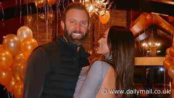 Golf star Dustin Johnson parties with stunning wife Paulina Gretzky at glitzy New Year's bash