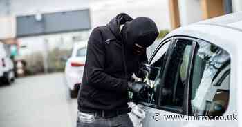 Four in five car thefts not being solved by police - check how bad your area is