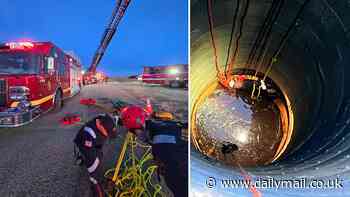 Teen miraculously rescued after falling 50 feet down abandoned missile silo