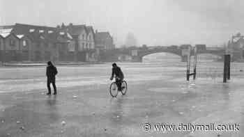 The winter of 1963: How the Thames froze and milkmen took to skis to do their rounds during two-month Big Freeze that saw temperatures plummet to -22C