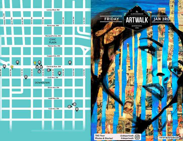 First artwalk of 2025 happening on Friday in Albuquerque