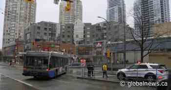 Man struck by bus near Metrotown, left with ‘life-altering injuries’: police