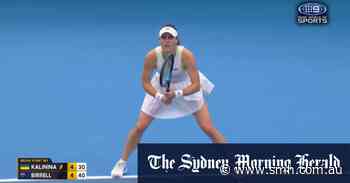 Brisbane International Highlights: Kim Birrell v Anhelina Kalinina