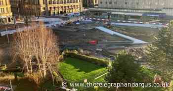 New Bradford city centre park unlikely to be completed until spring