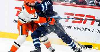 Terry’s OT winner propels Ducks past Winnipeg Jets 4-3