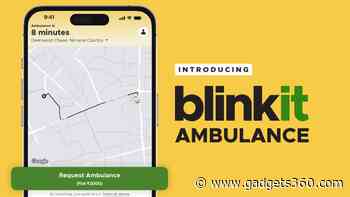 Blinkit Launches Basic Life Support Ambulance Service in 10 Minutes in Gurugram