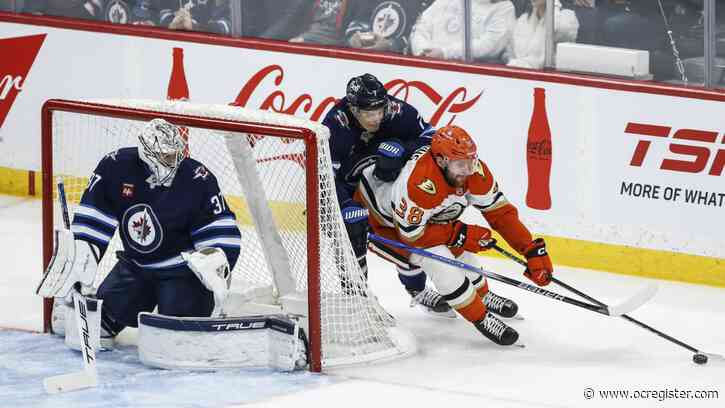 Troy Terry’s OT goal helps Ducks stun Winnipeg again