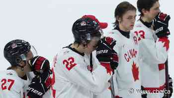 Canada out of world junior hockey championship after 4-3 loss to Czech Republic